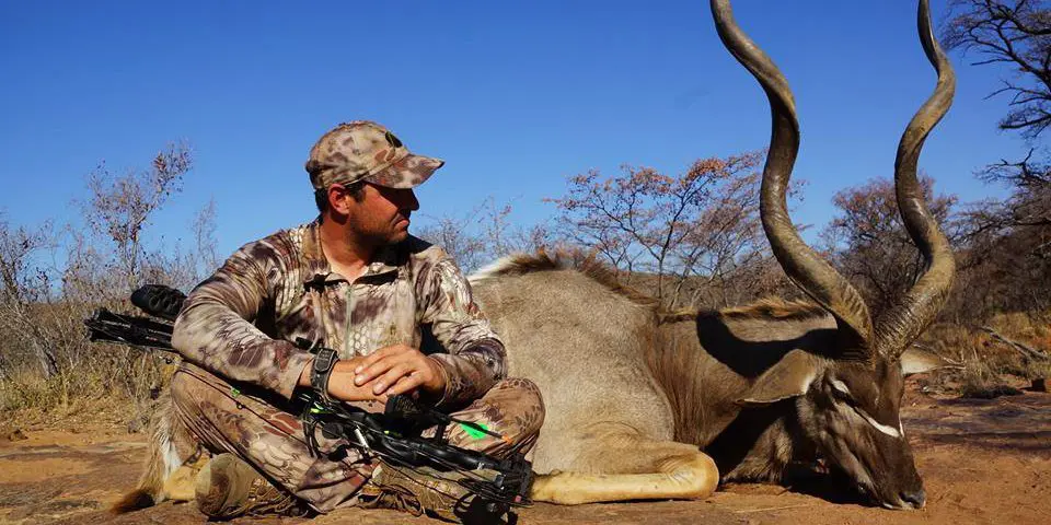 Cory Glauner kudu hunting in South Africa