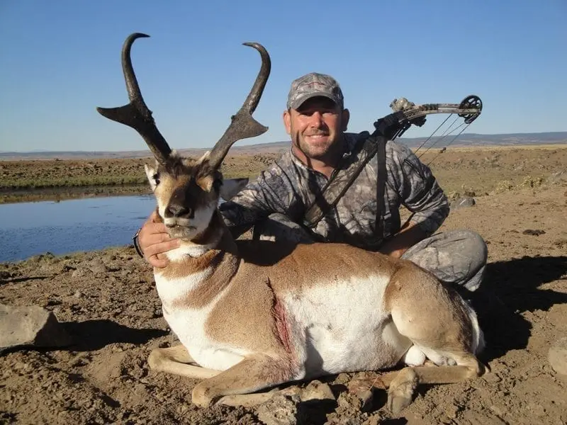 Russ Meyer with an amazing archery Idaho antelope