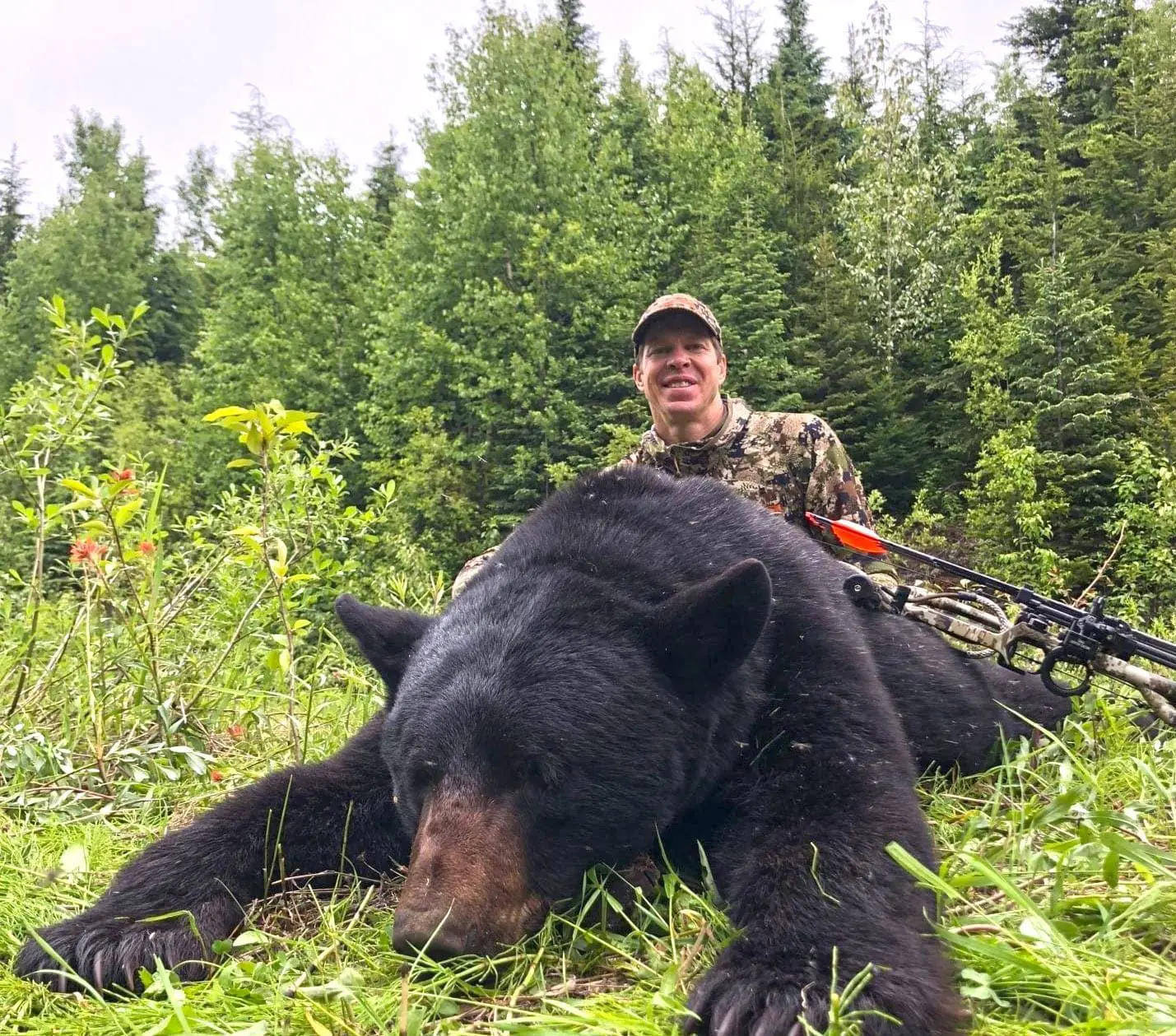 Jeff Fox with his BC black bear