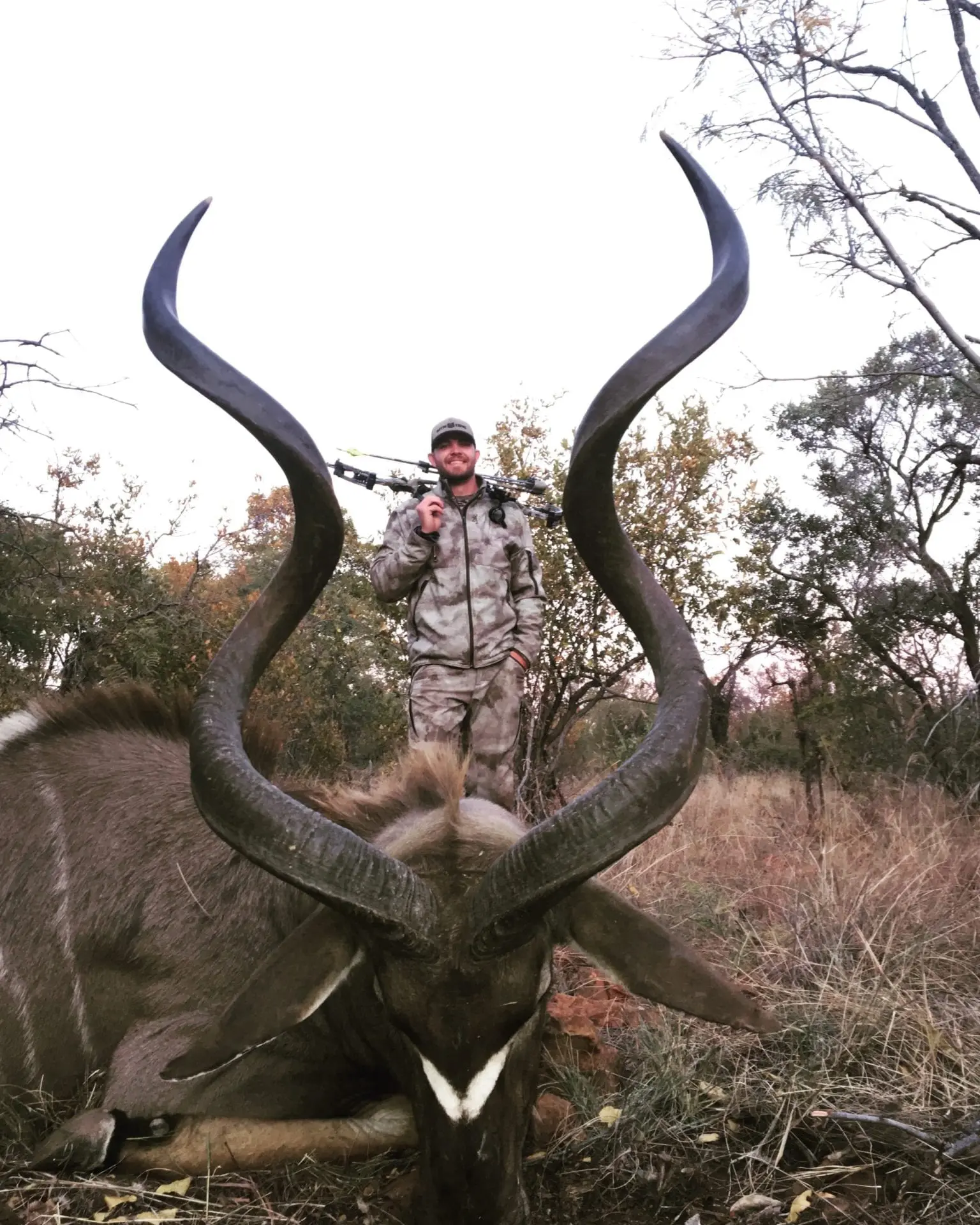 Brye with his awesome kudu bull