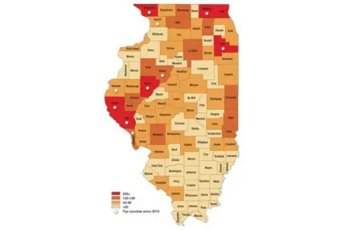 Illinois Golden Triangle Best Counties Whitetail Deer » Outdoors International Best Counties for Whitetail Deer in Illinois