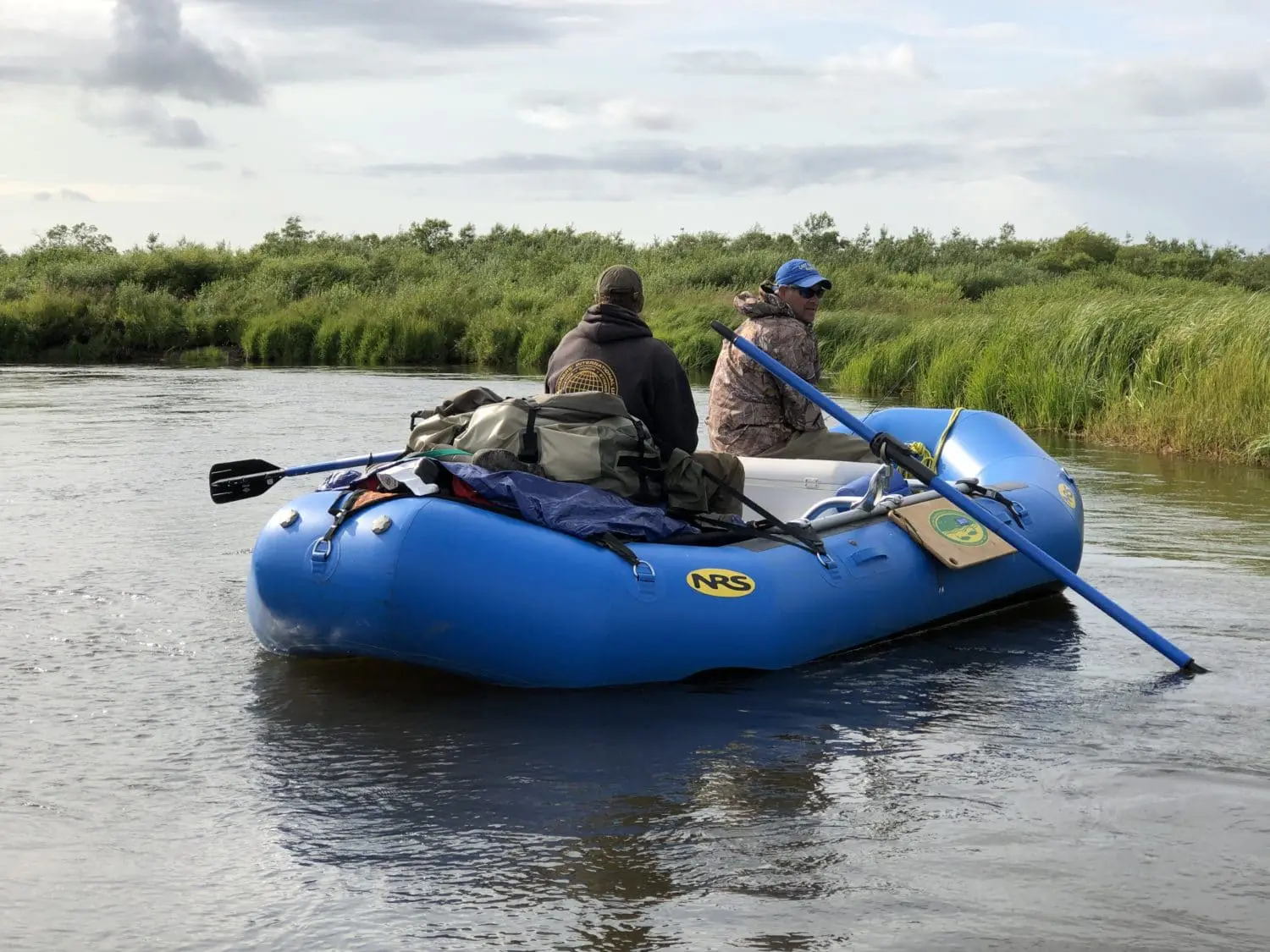 Floating the river in AK for fish