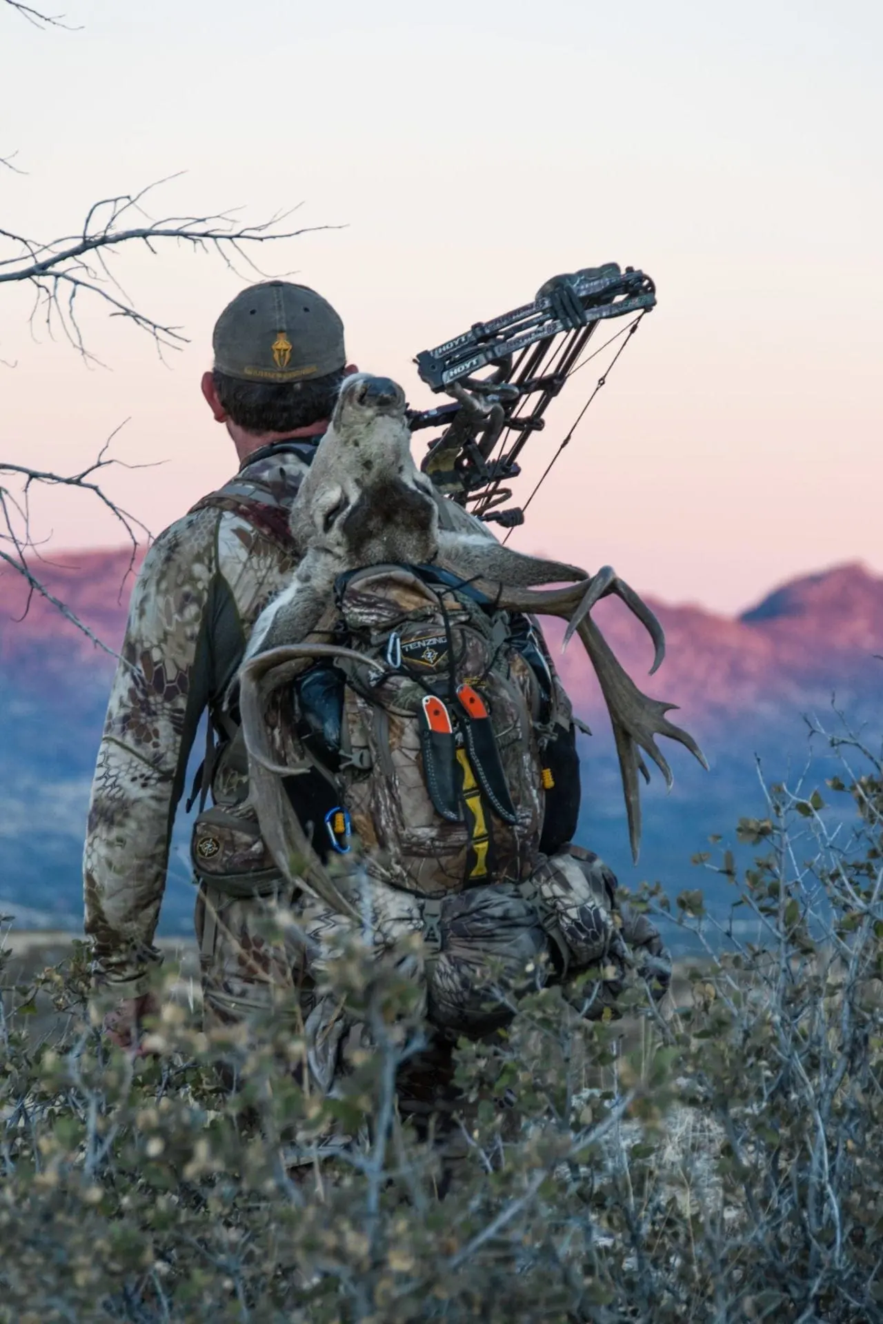 Russ Meyer packing out his Arizona mule deer