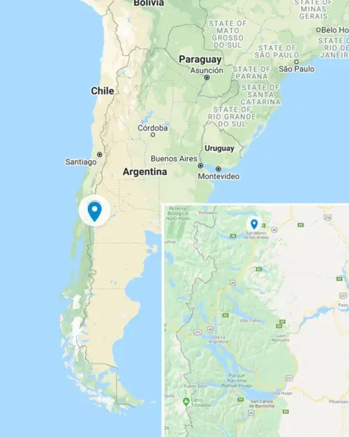 San Martin de los Andes Argentina Map » Outdoors International San Martin de los Andes Argentina