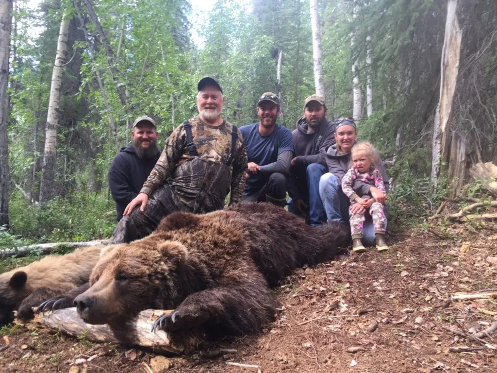 Alaska-Brown-Bear-Baited-Hunt-AOU3 » Outdoors International Alaska Brown Bear Hunting Over Bait is a ton of fun!