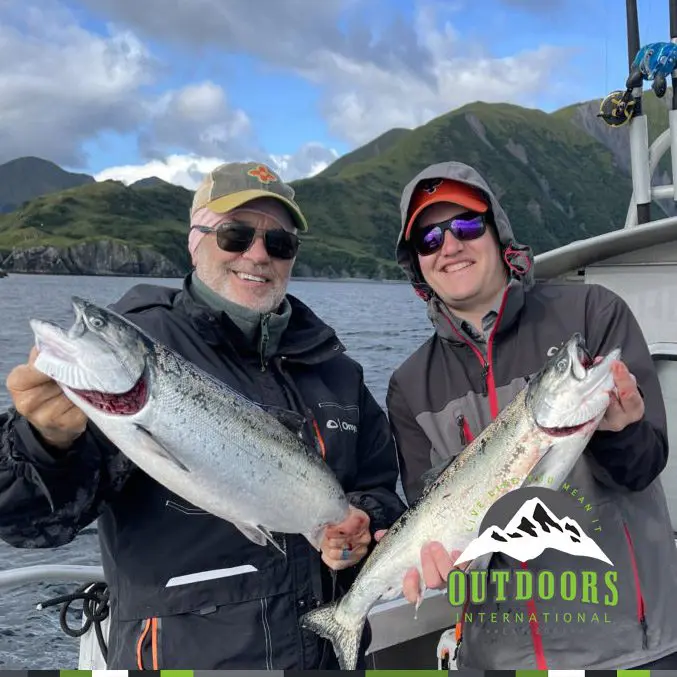 Alaska Salmon Fishing on Kodiak Island KSPL Client Bill Rylander » Outdoors International Alaska Salmon Fishing
