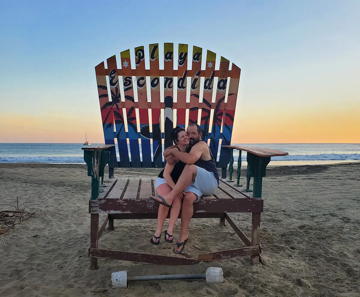 Cory Tara Glauner 2022 BLT1 (1) » Outdoors International Tara and I being silly on the beach.