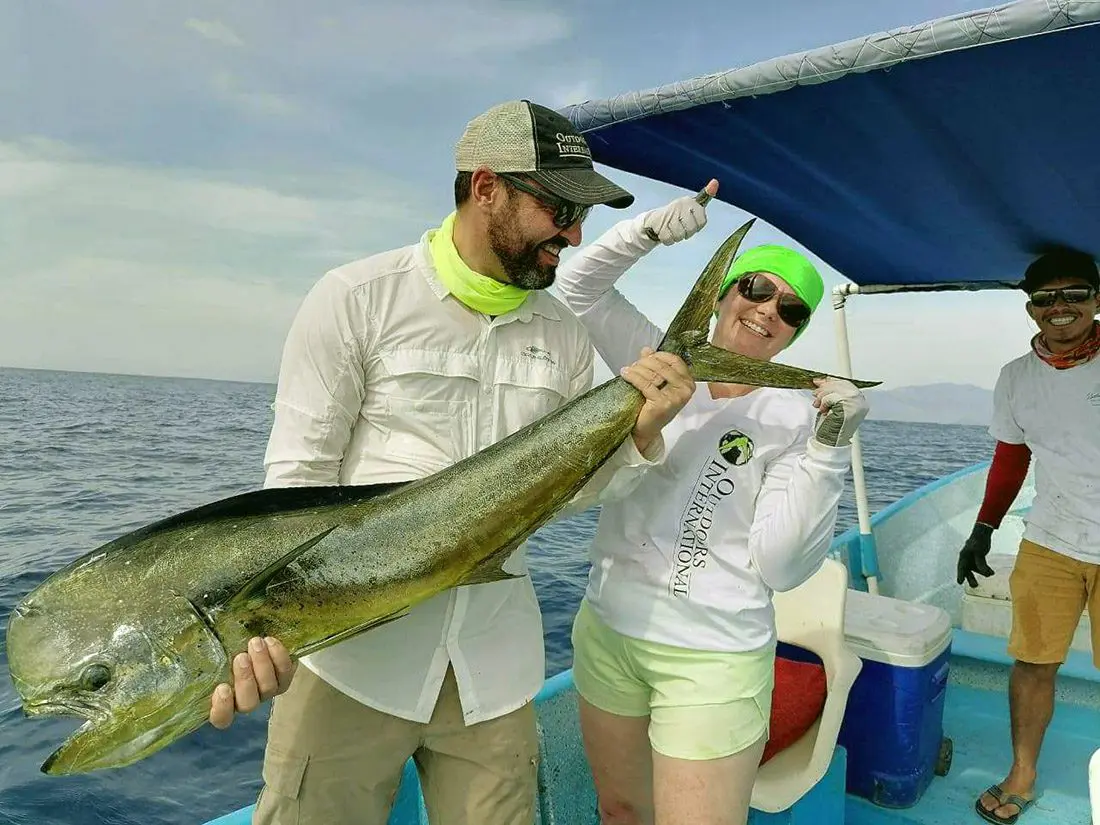 Cory Tara Glauner Mexico Dorado Fishing 2022 BLT1 (1) » Outdoors International Dorado fishing is fun