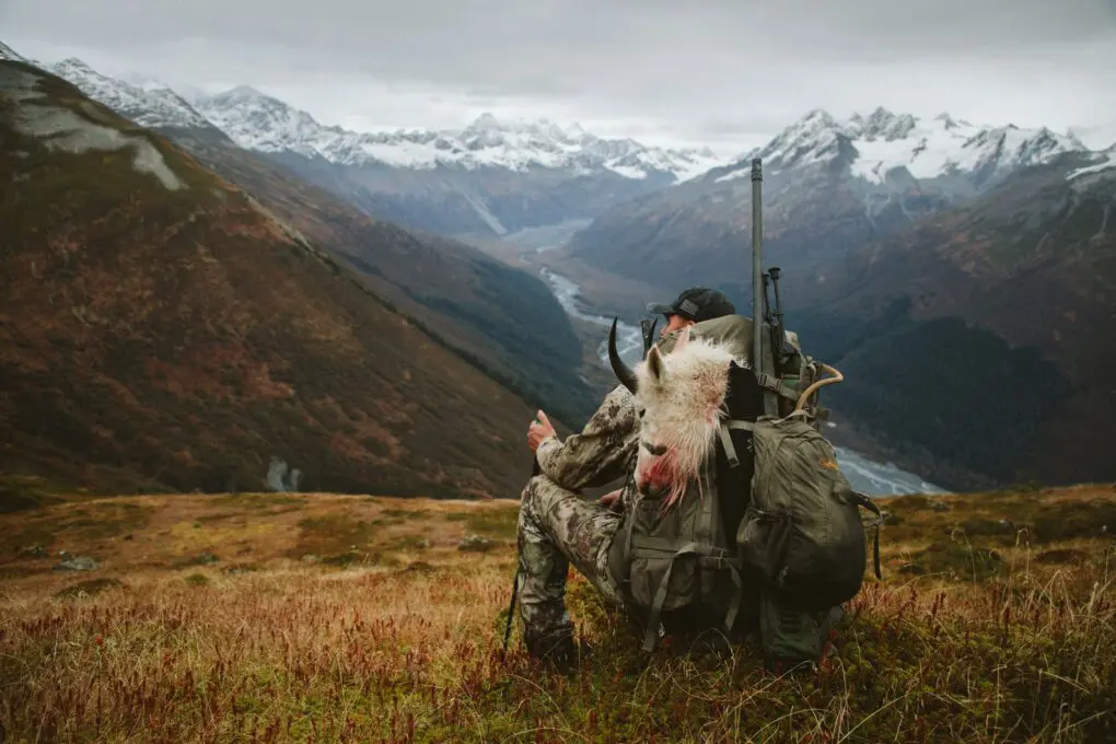 Alaska mountain goat hunter Prince William Sound Cordova Mountains Scenery Unit 6 BAKO » Outdoors International Alaska mountain goat hunts