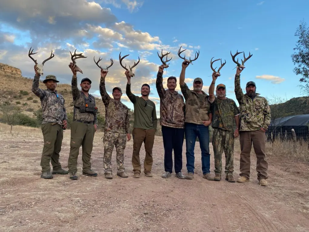 Sonora Mexico Coues Deer Hunters CO1 » Outdoors International A group of happy hunters with their Mexico Coues deer