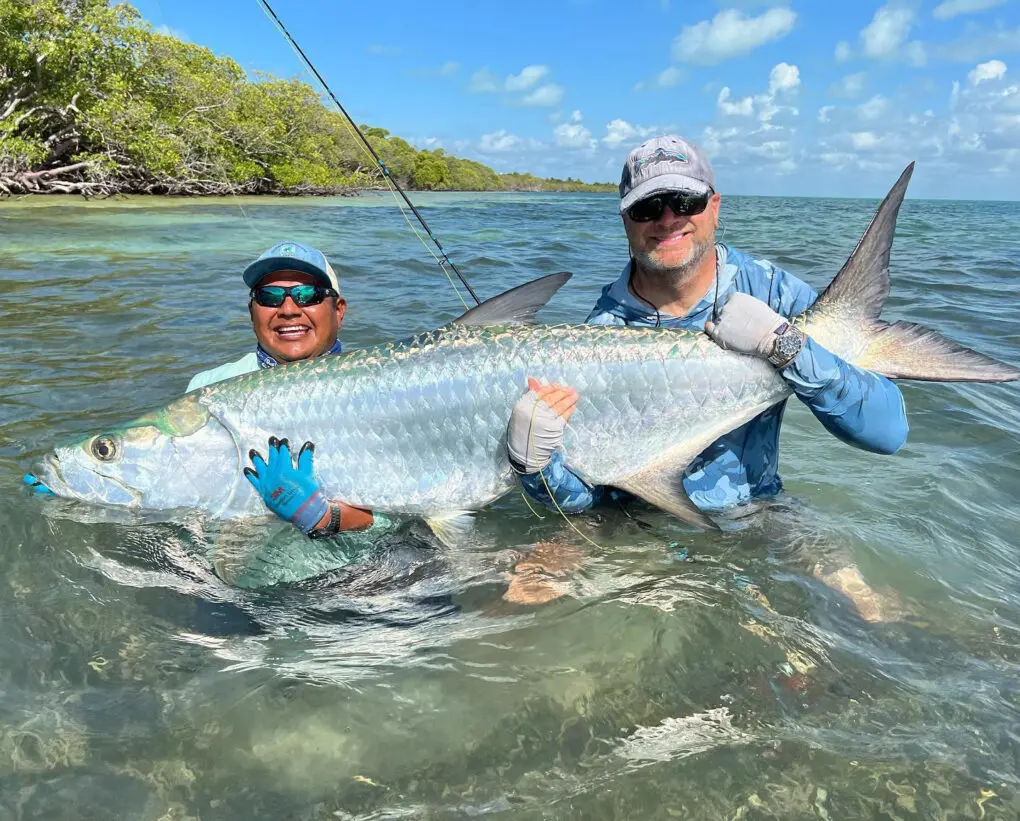 tarpon Mexico Ascension Bay Fly Fishing Lodge KFL ยป Outdoors International Giant tarpon