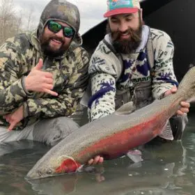 Ernie Sorensen Client Patrick Kissel Idaho Steelhead Fishing Clearwater River ASC » Outdoors International There's a reason I keep booking this steelhead fishing trip!
