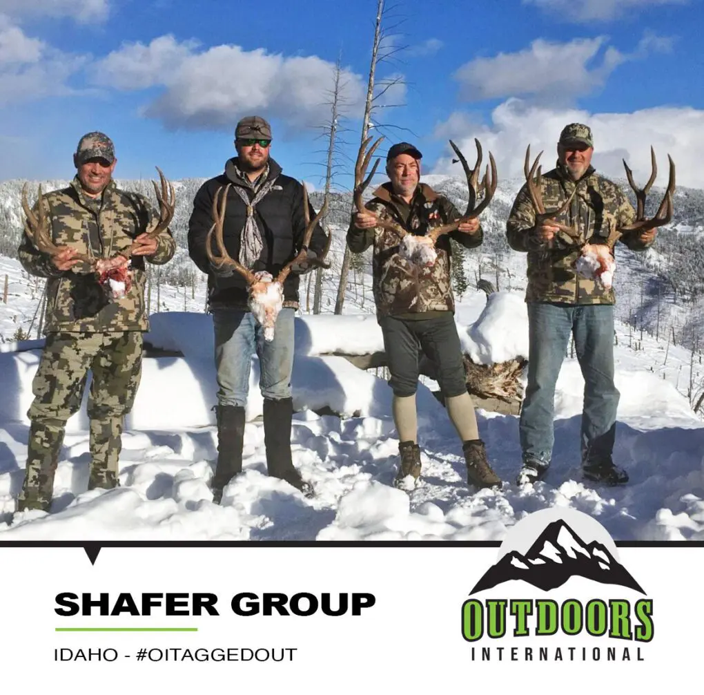 Idaho-Wilderness-mule-deer-IWC client Tony Shafer oitaggedout » Outdoors International #oitaggedout Idaho Mule Deer Hunting
