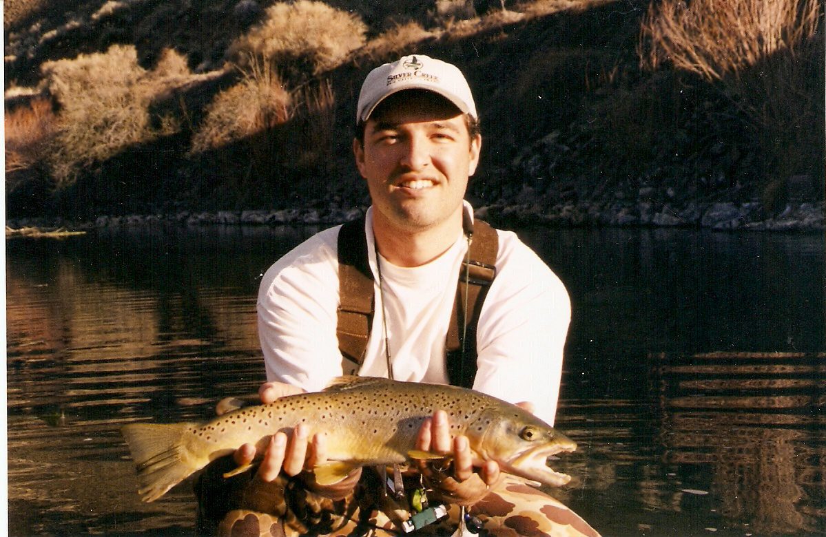 Cory with a great brown