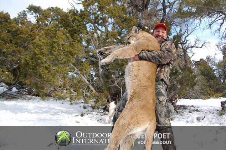 mountain lion hunting in Nevada with Boulder Creek Outfitters