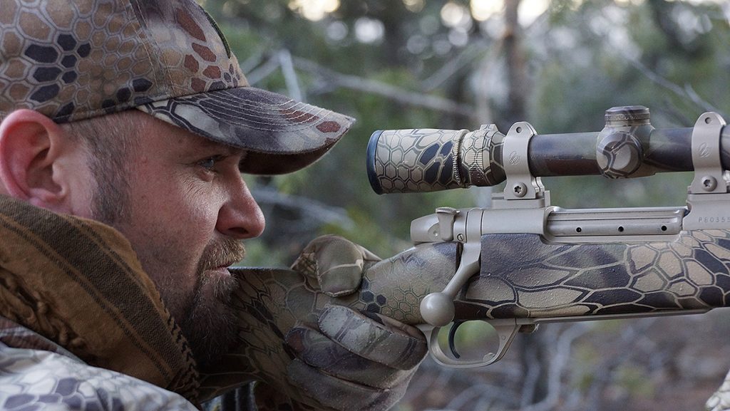 Justin getting ready to shoot