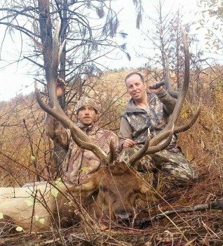Brian Hasslen with his Idaho elk