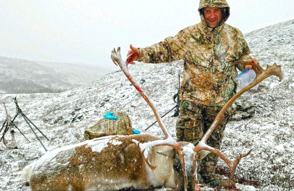 Jim with a nice bull