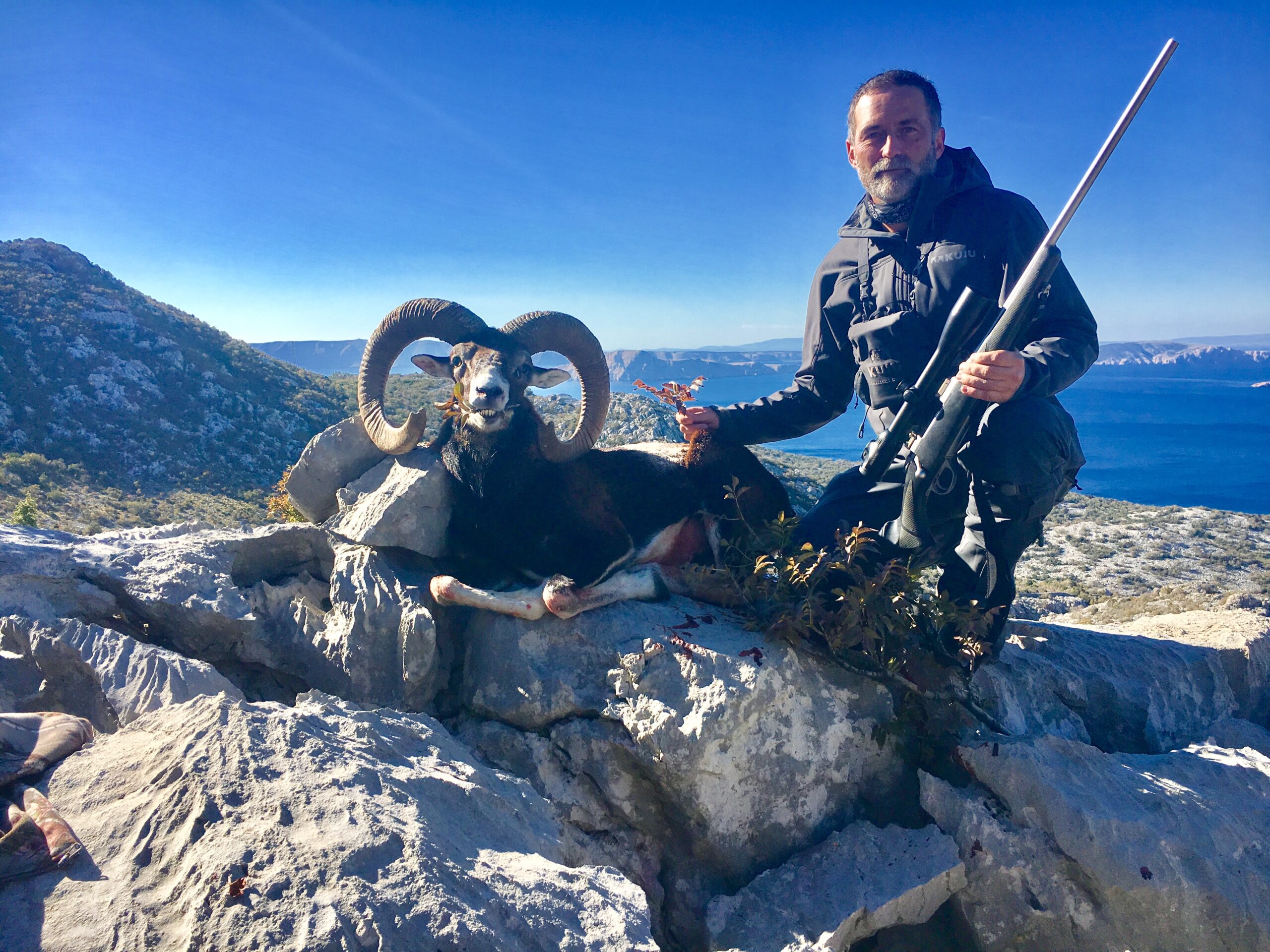 Jason Kinyon had an outstanding Croatia mouflon sheep hunt with our outfitter.