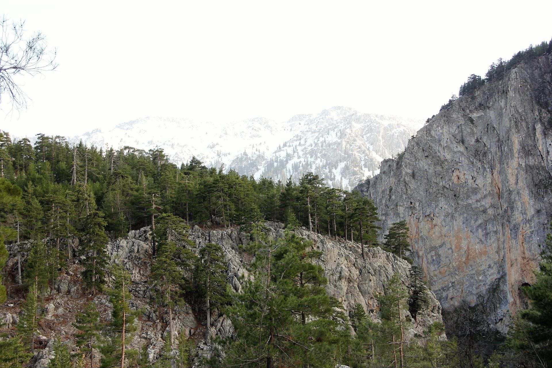 Scenery in the high country of Turkey