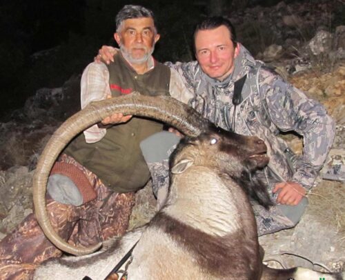 Hunting Bezoar ibex in Turkey