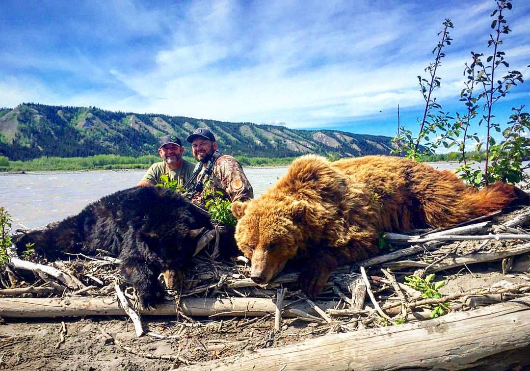 Russ and Jared with some nice bears