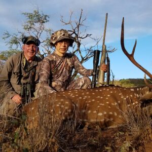 Axis deer hunting in Hawaii