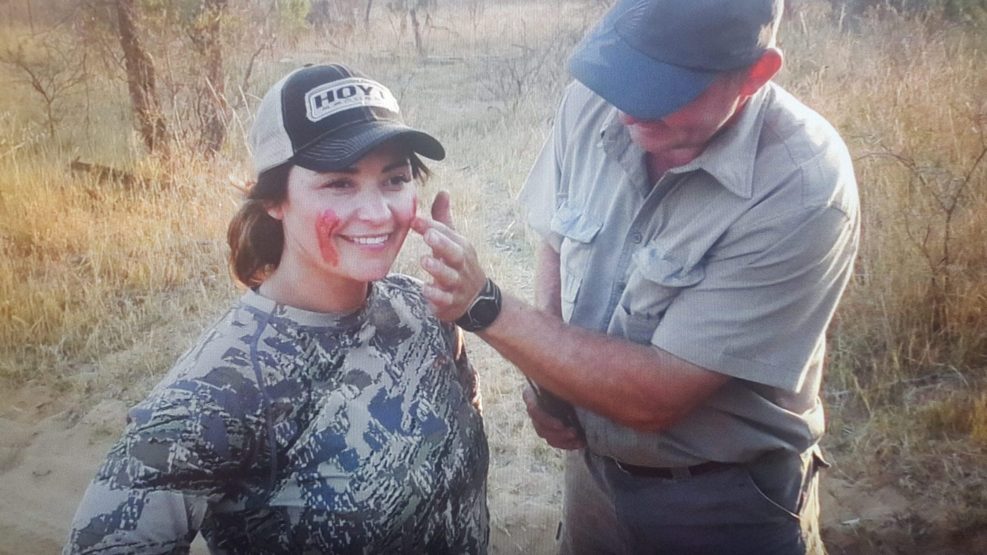 Gloria Gott after her first animal in africa