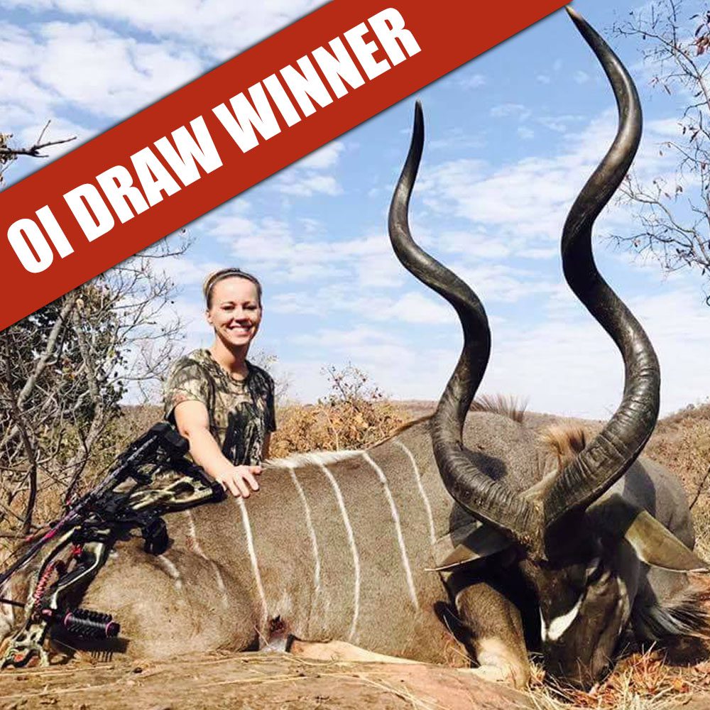 OI Draw winner kim osborn kudu » Outdoors International