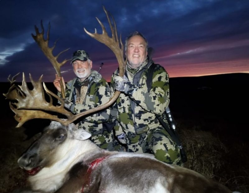 The great thing about Arctic grizzly bear hunting in the Brooks Range is that you can add a caribou for a trophy fee if you see a good one. The great thing about Arctic grizzly bear hunting in the Brooks Range is that you can add a caribou for a trophy fee if you see a good one.