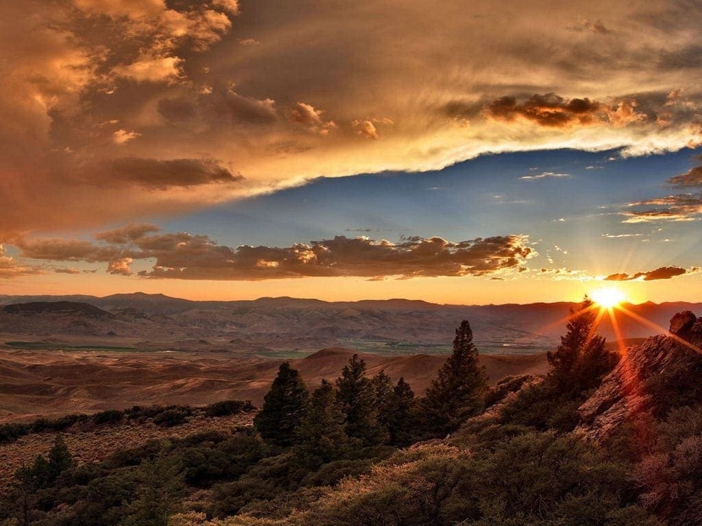 Idaho sunset