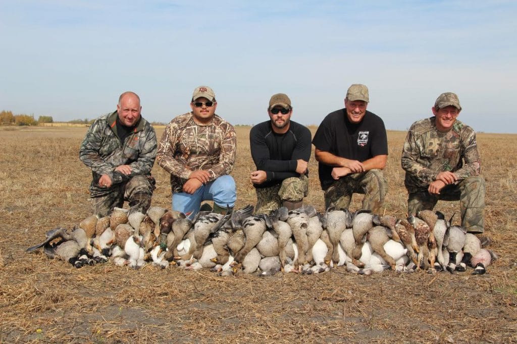 This Saskatchewan outfitter and his team of guides were awesome people to hunt with. They were always scouting and always on the birds.