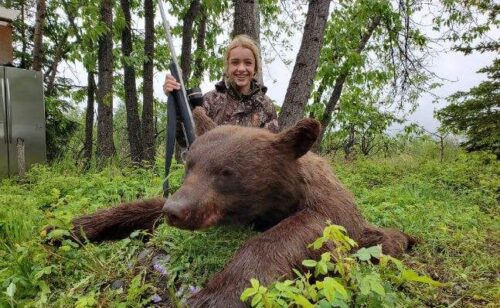 Alaska black bear hunt