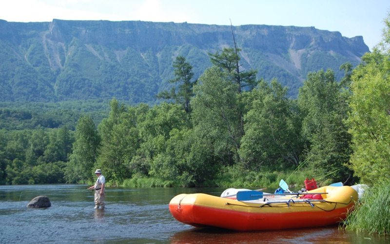 Kamchatka River float Kamchatka River float