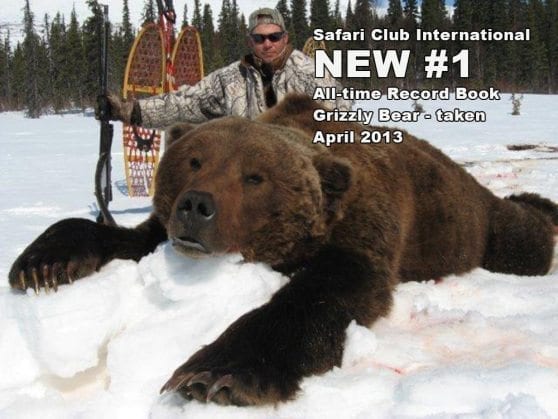 The story behind Bob Steed’s World Record Grizzly Bear