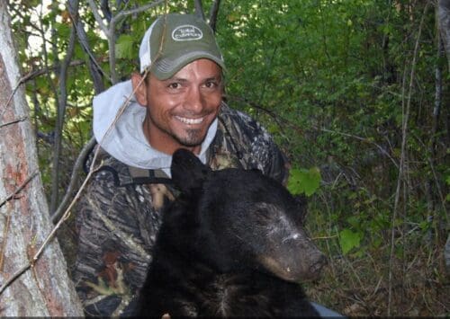 Idaho Client Black Bear BCO » Outdoors International Outdoors International client with his Idaho black bear.