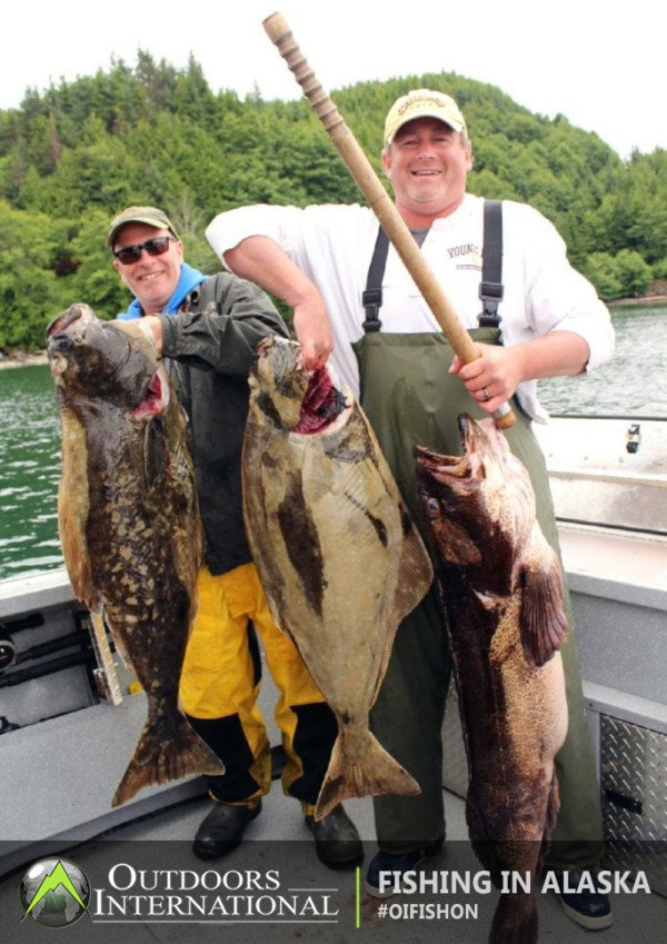 Lingcod and halibut fishing