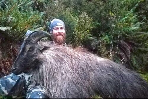 New-Zealand-Tahr-Report-by-Connor-McNamara Client HYH » Outdoors International Connor McNamara with his awesome bull tahr