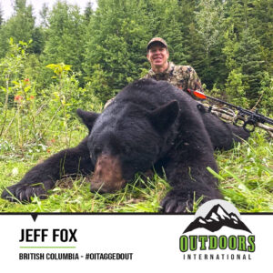 British-Columbia-Bear-Hunt-Jeff-Fox-Client OITAGGEDOUT PO1 2018 #oitaggedout » Outdoors International #oitaggedout