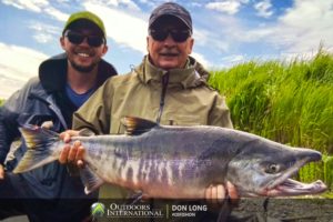 A Steroid Case of a Chum Salmon
