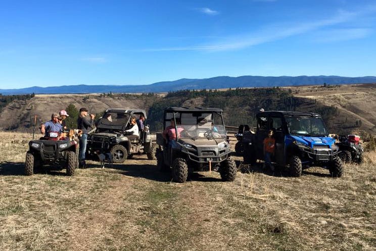 ATV riding