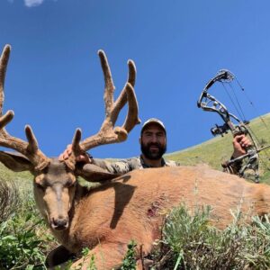 AJ Kissel with his amazing archery Utah buck.