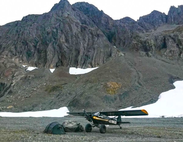 This is a backpack hunt, but you will fly into elevation and be staying in wall tents with stoves and real food.