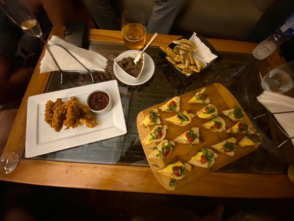 Argentina Golden Dorado Food Dining Lodging GDRC1 » Outdoors International River cruiser food prepared