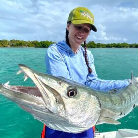 Immediately we were into action with hound fish, big barracuda and snappers. We saw eagle rays and sharks too. Immediately we were into action with hound fish, big barracuda and snappers. We saw eagle rays and sharks too.