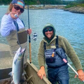 Fishing with your family in Alaska