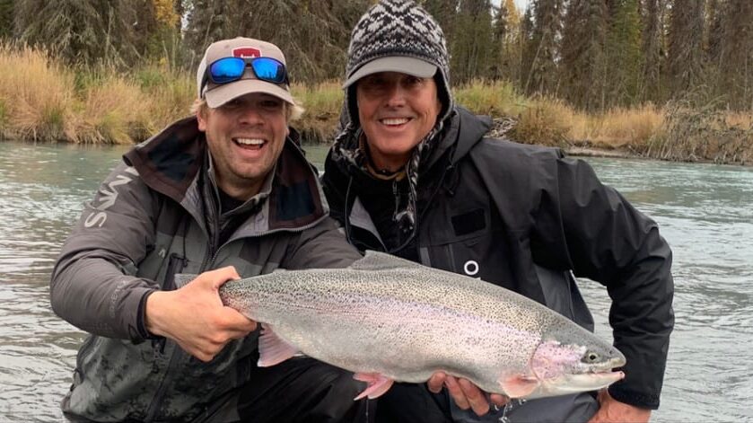 Awesome Steelhead with the guide