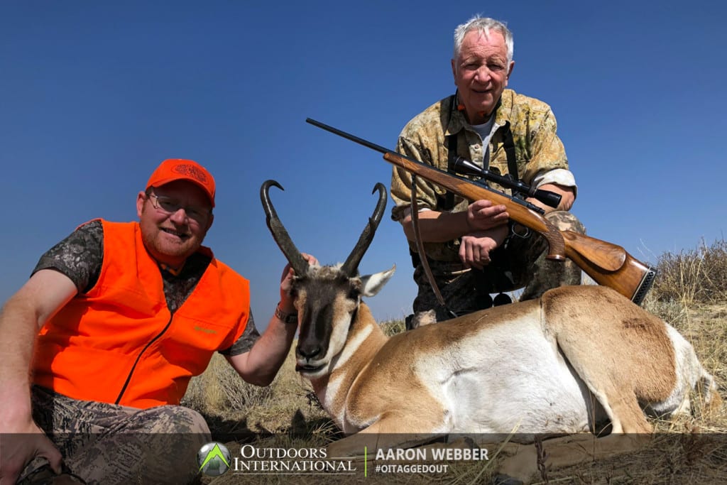 Colorado Pronghorn hunt with dad
