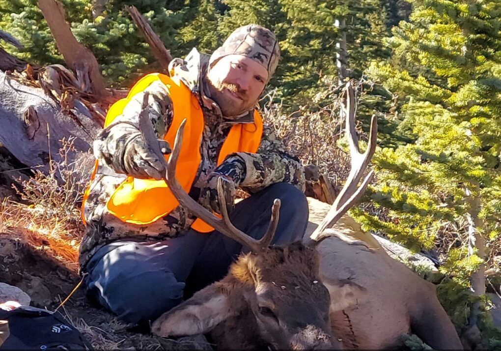 Dan with his Colorado elk