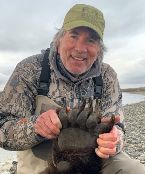 Manny with his great Arctic grizzly.